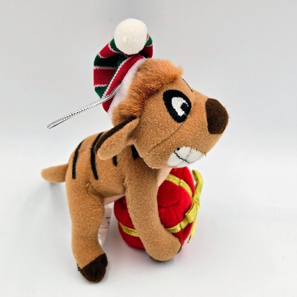 Timon Disney Christmas Ornament Holiday Plush Toy Star Silver 2002 The Lion King - Picture 7 of 8